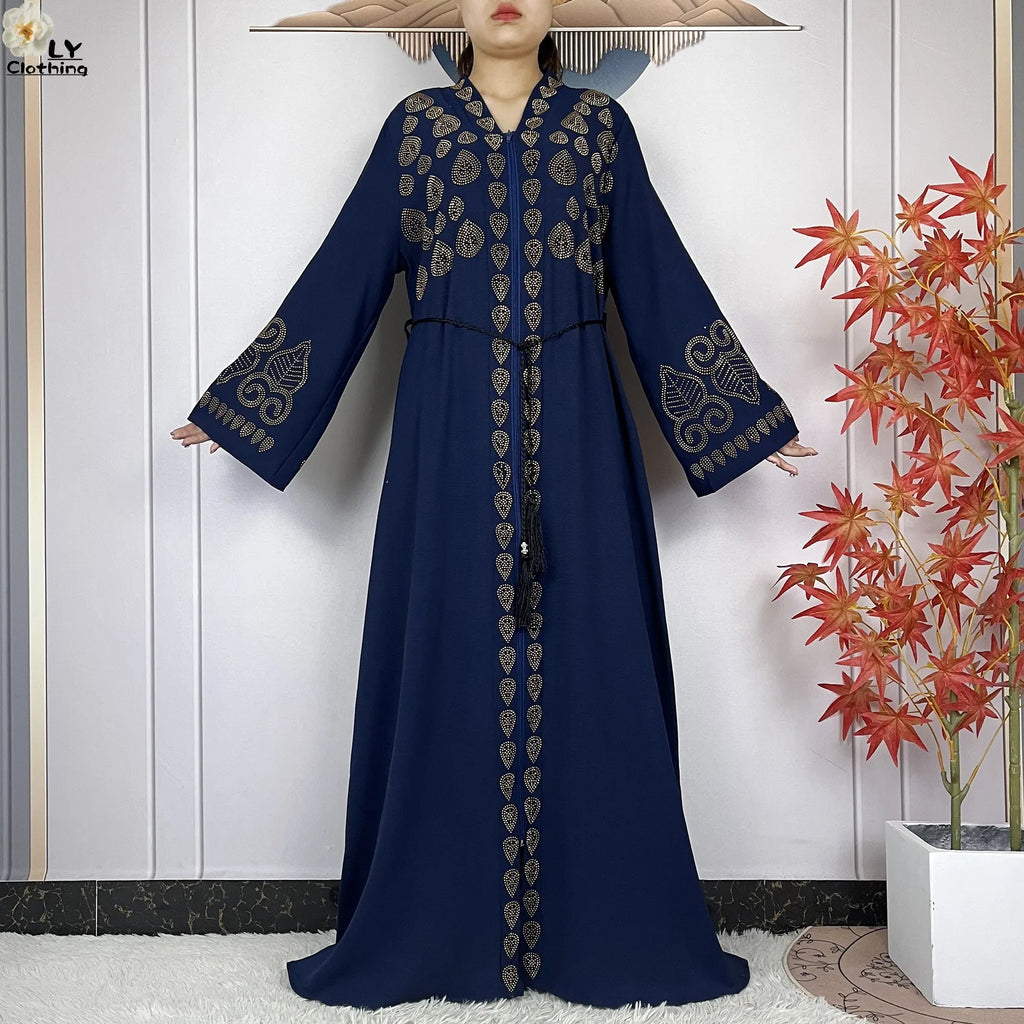 Diamond Chiffon Abaya