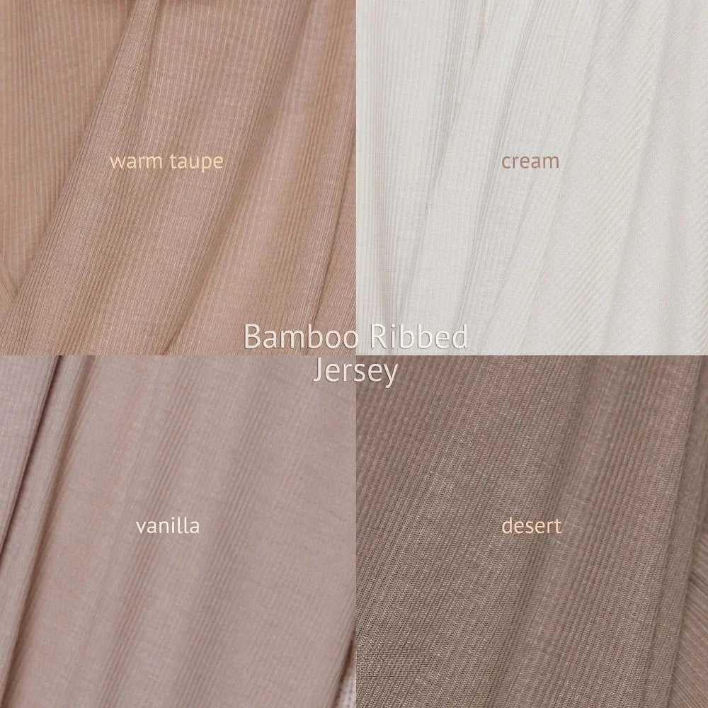 Bamboo Ribbed Hijab