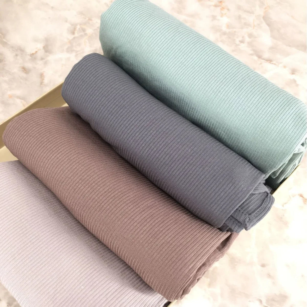 Bamboo Ribbed Hijab