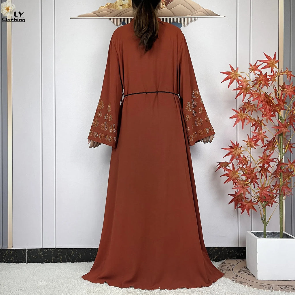 Diamond Chiffon Abaya